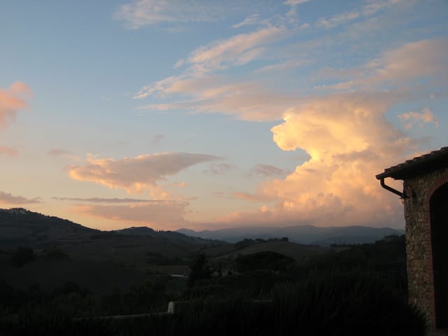 Sunset in Tuscany
