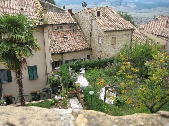 View from Volterra